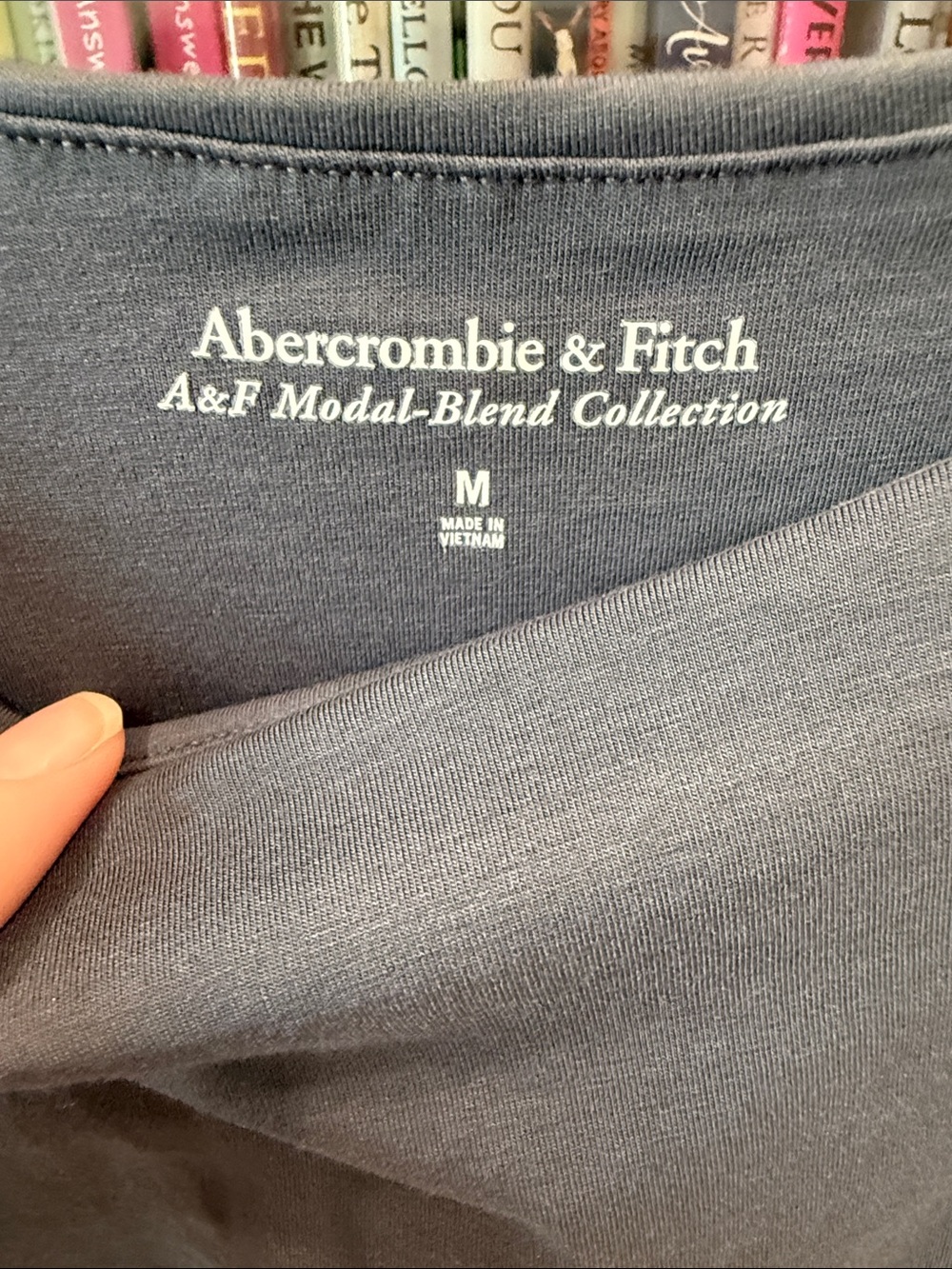 Abercrombie & Fitch Modal-Blend Ruched Side Tank Top - Picture 3 of 7